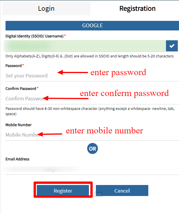 SSO ID कैसे बनाएं - Online Registration Process