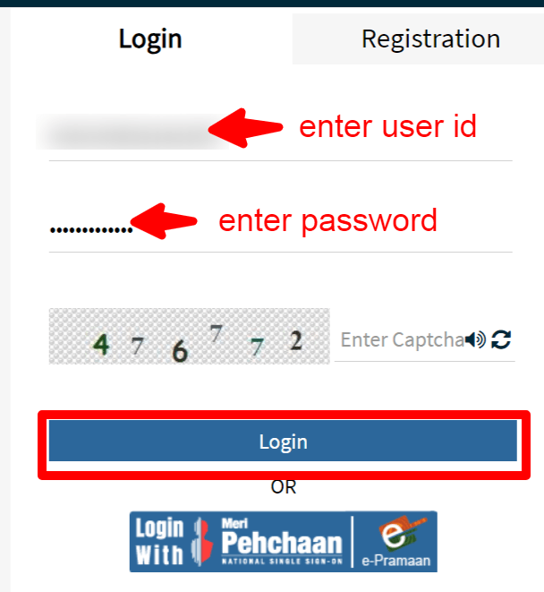 Rajasthan SSO Portal पर Login कैसे करें